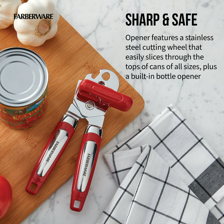 Easy Can Opener Safety Stainless Steel Manual Professional Effortless  Openers with Turn Knob Household Kitchen Useful Tools