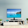 thumbnail image 3 of HOMOUNT Universal Table Top TV Stand for 37"-75" Flat Screen TVs, 9 Height Adjustable, Tilt, Swivel TV Base with Tempered Glass Base,TV Mount Hold up to 88lbs, 3 of 10