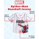 thumbnail image 2 of Camiseta de Béisbol Marvel Spider-Man para Niños Talla 7 Blanca 62 cm, 2 of 7