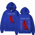 thumbnail image 1 of Sudadera con capucha del de la gira europea del rapero Shakira 2026, sudaderas Harajuku, ropa para hombre, chándal informal de gran tamaño con capucha para primavera y otoño,Blue,XL, 1 of 5