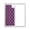 Dark Purple, variant on Coral Pink Morocco Window Privacy Film, Vintage Geometric Plaid Mahbudium Static Cling UV Sun Blocking Tint Film Heat Control Windows Films for Bedroom Bathroom, Window Stickers 35.4"x78.7"