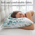 thumbnail image 5 of Teal Eucalyptus Pillow Covers 24"x36", Watercolor Spring Weeping Botanical Soft Brushed Microfiber Breathable Throw Pillow Covers, Decorative Pillowcase with Zipper for Couch Sofa Bedroom Living Room, 5 of 9