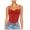 Red, variant on Women Summer Tops Lace Trim Spliced Strappy Top Sexy Sleeveless V Neck Camisole For Women Casual Summer Fashion Vest Creme Bodysuit Adult Tops Sequin Top Workout Out Boy under Black L