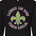 thumbnail image 4 of Inktastic French Mardi Gras Long Sleeve T-Shirt, 4 of 5
