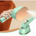 thumbnail image 5 of Handheld Steam Iron with Anti-Scalding Base, Portable Steamer for Clothes,Continuous Steam & Dry Ironing, Compact Design with Water Tank for Home & Travel, 5 of 9