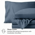 Bare Home Sandwashed Sheet Set, 1800 UltraSoft Microfiber Bed Sheets