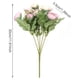 thumbnail image 2 of 1 ramo de 12 cabezas de Flores artificiales de peonía, rosa de té, Camelia, Flores falsas de seda for decoración DIY de hogar, jardín y boda, 2 of 9