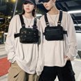 thumbnail image 3 of Flmtop Adjustable Shoulder Pouch Chest Rig Bag Vest Sack Backpack Holder for Men Women, 3 of 9