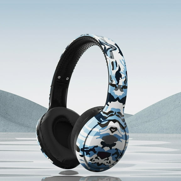 Fnochy Kids Bluetooth Headphones, Kids Headphones Wireless with Built-in Mic, HD Sound, Over-Ear Foldable Bluetooth 5.3 Headsets for Boys Girls School Travel Airplane Pad Tablet