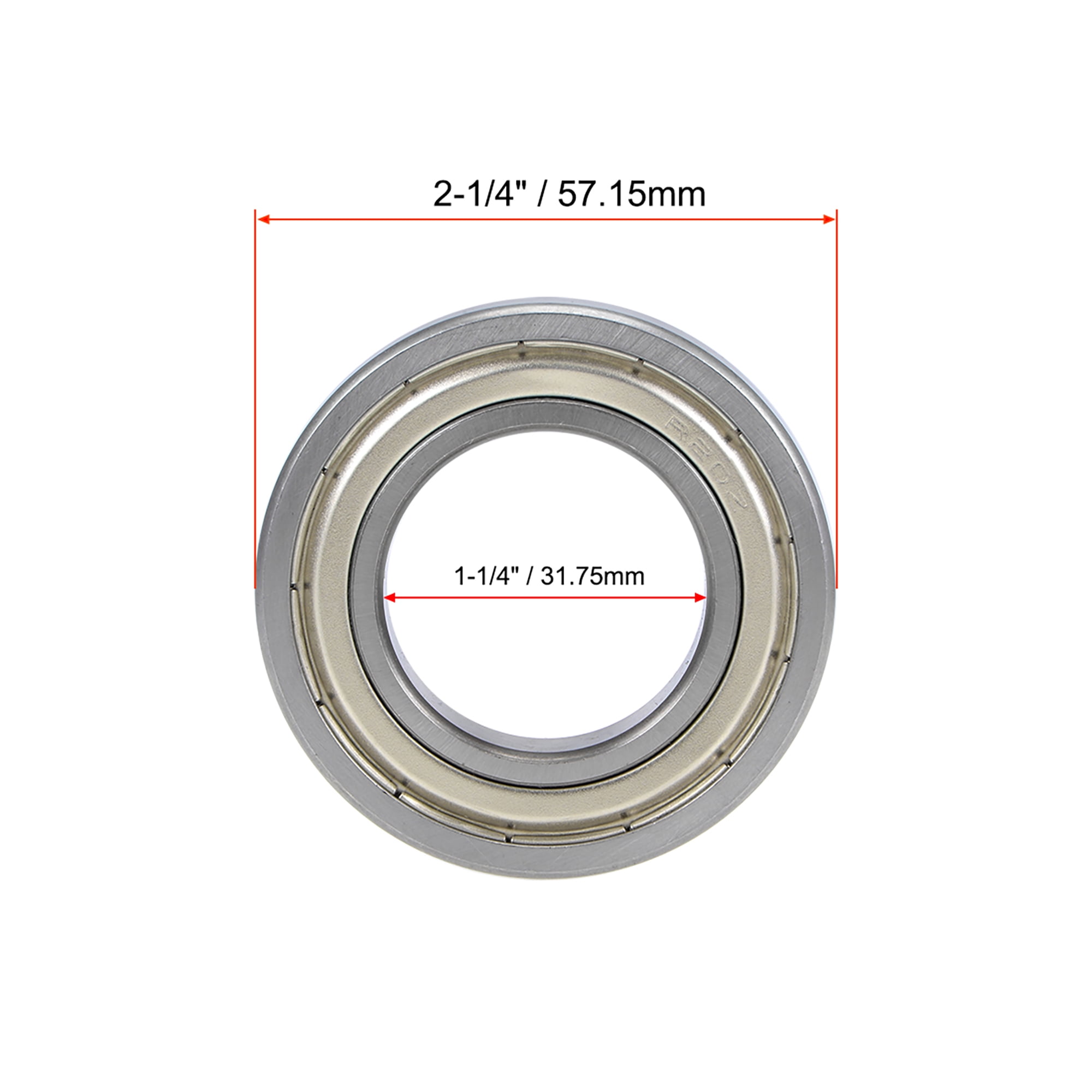 Deep Groove Ball Bearings Z2 Double Shielded Chrome Steel