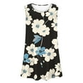 thumbnail image 4 of CHGBMOK Plus Size Tank Tops for Women Tunic Sleeveless Shirts Dressy Casual Floral Blouses Loose Summer Tops, 4 of 5