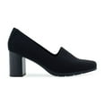 thumbnail image 2 of Aerosoles Midnight Women's Dress Pumps Color: Black Stretch Size: 7 WIDE, 2 of 4