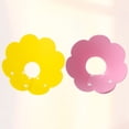 thumbnail image 4 of BRIGHTFUFU 2 collares isabelinos con forma de flor, antilamidos, circulares, antimordeduras para gatos (talla M, amarillo, rosa), 4 of 8
