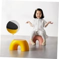 thumbnail image 3 of CRAFTHROU 1Set Small Low Sitting Stool Portable Non-slip Step Stool for Dressing Table Children's Room Use, 3 of 8