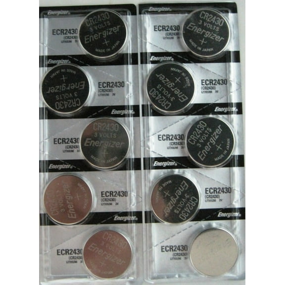1 X 10x Energizer CR2430 (ECR2430BP) Lithium Coin 3v Button Cell battery