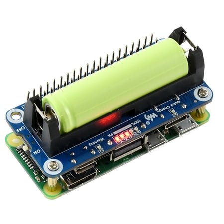 

Waveshare Li-Ion Battery HAT for Raspberry Pi 5V Regulated Output