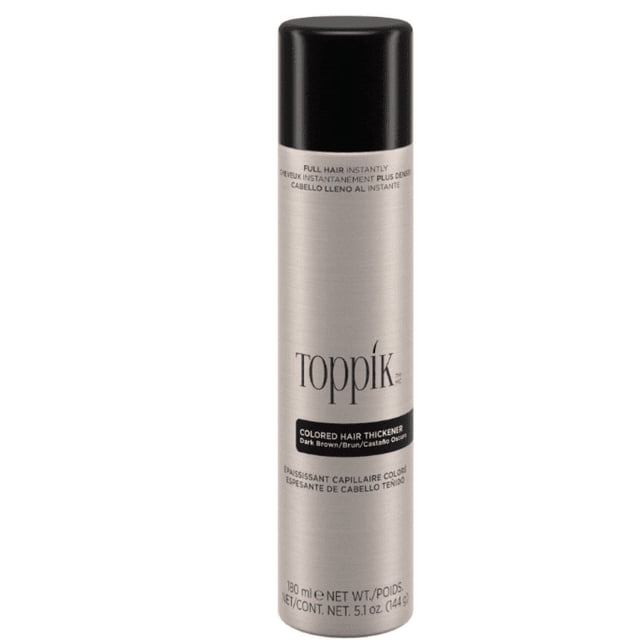 Spray Engrosador Toppik Unisex Marrón Oscuro 180ml