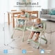 thumbnail image 3 of Silla Alta Periquera 4 en 1 YEI Plegable Ajustable Multifuncional para Bebé, Color Verde, 3 of 8