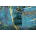 thumbnail image 2 of Phillip, Jamie 14x11 Black Ornate Wood Framed with Double Matting Museum Art Print Titled - Abstract Window, 2 of 4