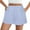 Blue, variant on GZWYHT Shorts for Women Lounge Pants Women Women's Summer Fashionable Casual Loose Back Patch Pocket Striped Shorts Comfy Pants Women Flowy Shorts for Women Grey L