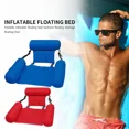 thumbnail image 3 of Inflatable Mattresses Water Swimming Pool Accessorie Hammock Lounge Chair Pool Float Water Foam Board Toys Float Mat Pool Rafts stripe A, 3 of 6