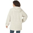 thumbnail image 5 of Woman Within Plus Size Short Hooded Berber Fleece Jacket, 5 of 6