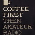 thumbnail image 3 of CafePress - Coffee Then Amateur Radio Hoodie (Dark) - Pullover Hoodie, Classic, Comfortable Hooded Sweatshirt, 3 of 4