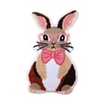 thumbnail image 1 of Easter Bunny Flocked Bathroom Rug Plush Absorbent Mat Non Slip Carpet for Bedroom Living Room Soft Fluffy Door Mat Holiday Spring Home Decor 19.7X31.5 Inches, 1 of 6