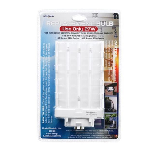Lights Of America 9024b 27 Watt Linear Quad Lamp Replacement Fluorescent Light Bulb