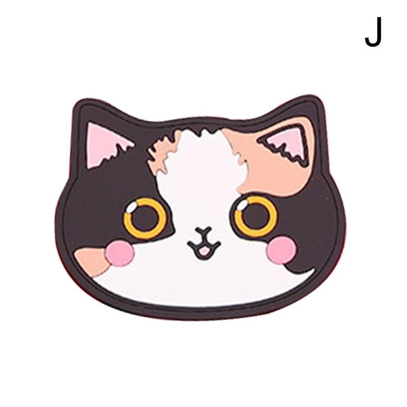 Cat Shaped Tea Coasters Cup Holder Mat Coffee Drinks Silicon Fast ...
