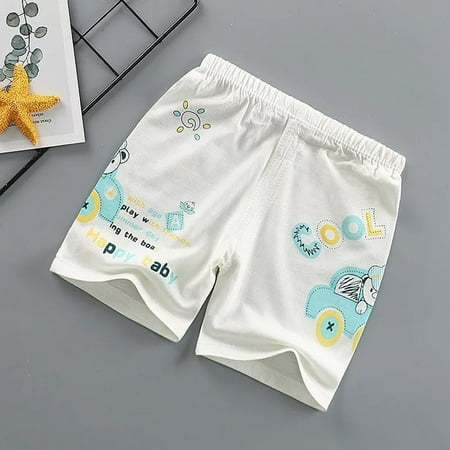 

THE WILD Casual Pretty New Born Baby Short Summer Bloomers Flat angle Lace Thin Cartoon Print