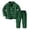 Children Loungewear - Z2Green, variant on REDARER Unisex Kids 2 Piece Flannel Pajama Set Plaid Print Lapel Button Front Top Elastic Waist Long Pants Sleepwear Loungewear Outfit,6-12 Months