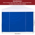 thumbnail image 4 of Cortavientos Solar COOSHADE para Carpa Plegable 8x8 Azul, 4 of 6