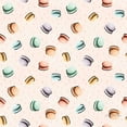 thumbnail image 2 of Marshall, Laura 15x15 White Modern Wood Framed Museum Art Print Titled - Sweet Paris Pattern II, 2 of 4