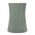 thumbnail image 5 of QIJUNTUO Women's Bandeau Tube Top With Elasticized Waist For Beach & Pool Parties Green, 5 of 5