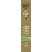 Genieco Extra Rich Incense Sticks, Jasmine Fragrance (Floral Scent), 20 Count