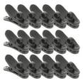 thumbnail image 1 of Shisuyan 15pcs Small Microphone Clips Microphone Clip Plastic Mic Clip For Earphone Wire Management Wire Clips Plastic Microphone Cord Clips Collar Clip, 1 of 8