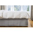 thumbnail image 1 of Gouchee Home Jupe de lit matelassée à grille, 1 of 1