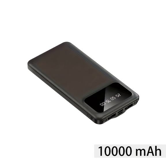 10000mAh Large Capacity Portable Power Bank, Suitable for Charging Android Electronics/ mobile Phone Devices, Equipped with LED Display/ dual Output Ports