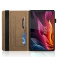 thumbnail image 2 of Tree of Life Embossed Case for Lenovo Tab m11/k11 Plus Stand, Card Slots, Stylus Loop Brown, 2 of 5