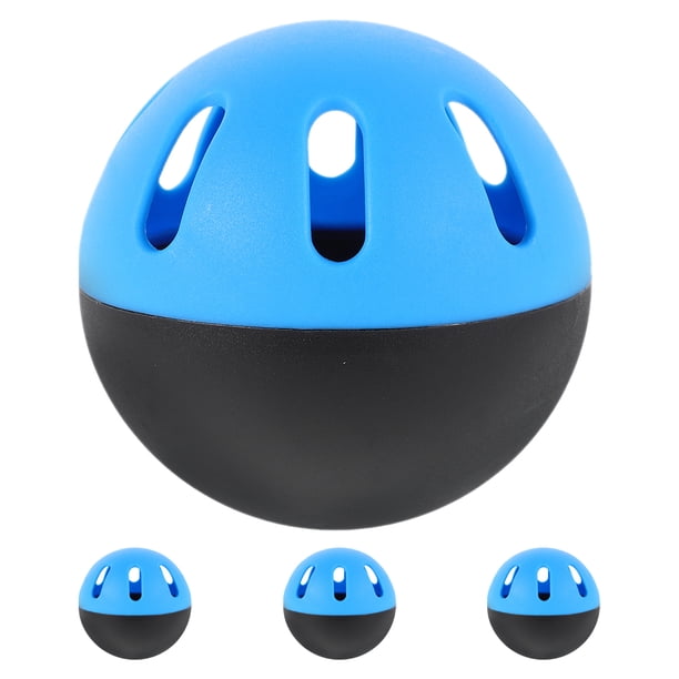 4 pelotas de práctica de béisbol de 74 mm huecas para entrenamiento en interiores y exteriores, ligeras y para principiantes y profesionales que mejoran sus habilidades de bateo.