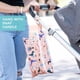 thumbnail image 4 of Waterproof Wet Bag for Baby, Travel, Swim Suit, Cloth Diapers, Pump Parts, Pool, Beach, Gym Clothes, Toiletry, Hook to Stroller, Daycare, Zipper Reusable Wetdry Packing Pouch, Beige Check, 4 of 5
