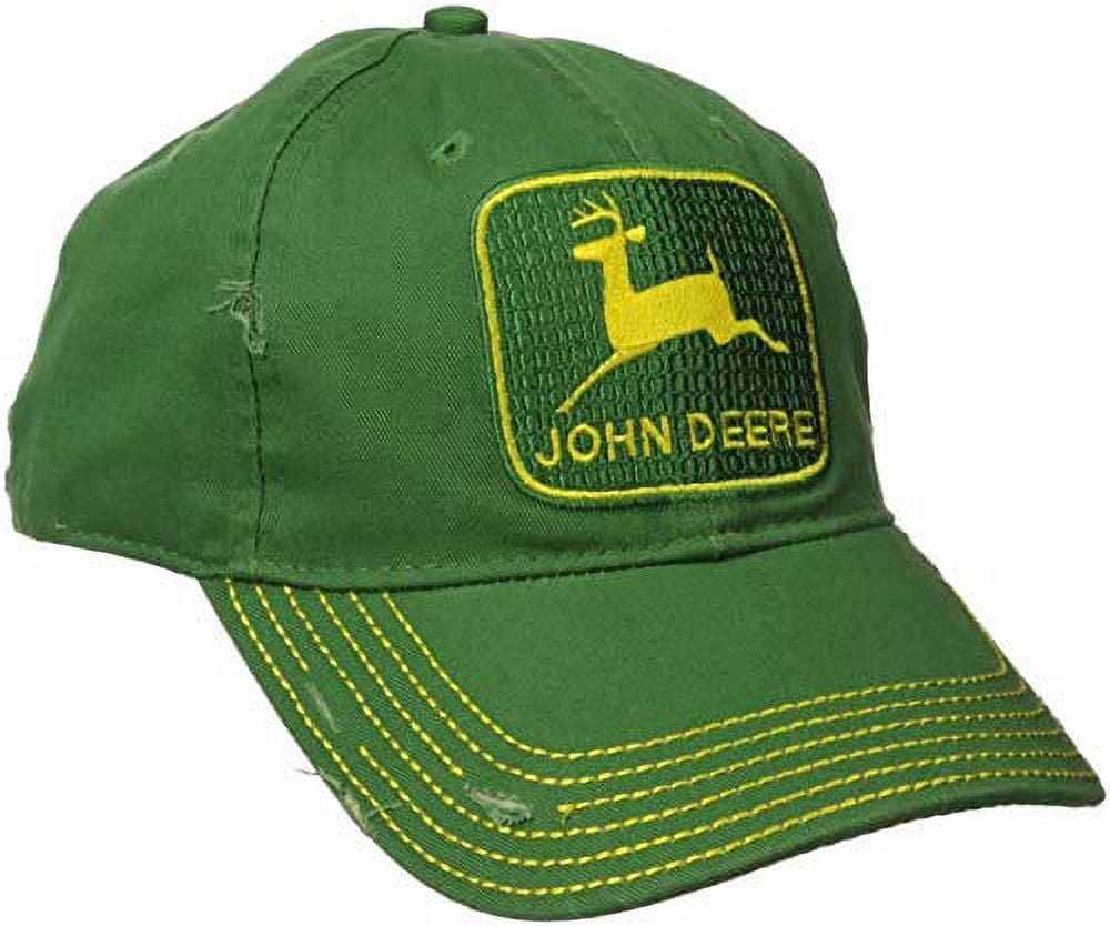 John Deere Toddler Kids Vintage Trademark Hat-Green