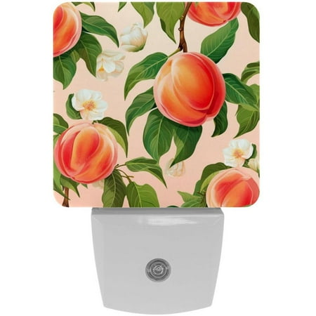 

Peaches LED Square Night Light for Bedroom and Bathroom - Energy Efficient and Bluetooth Compatible - 200 Characters