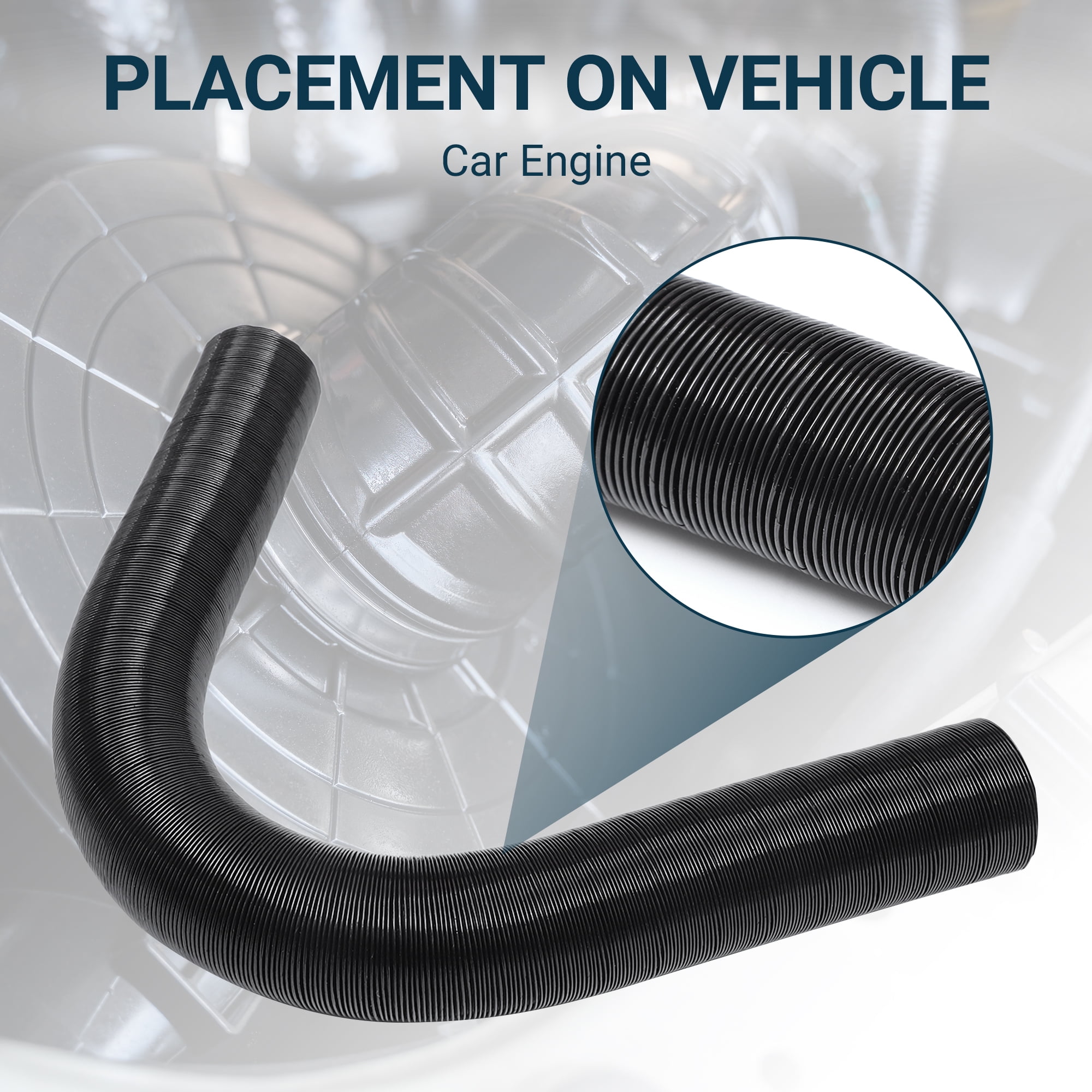 Amazon.com: AMPEVEATTK 4Pcs 42mm Car Heater Ducting Pipe 32