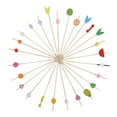 thumbnail image 2 of 100Pcs Fancy Toothpicks for Fruit Decorative for Drinks Decoration BBQ, 2 of 10