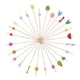 thumbnail image 1 of 100 palillos de cóctel de bambú, palillos decorativos para brochetas, palillos de dientes elegantes para frutas, para barbacoa, sándwich, accesorios d, 1 of 9