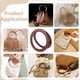 thumbnail image 5 of 4 asas redondas para bolso de 13,5 cm (5,3 pulgadas), asas de plástico de repuesto, asas decorativas para bolsos pequeños, 5 of 9