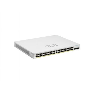 Cisco Business CBS220-48T-4G Ethernet Switch, 48 Ports - Manageable - 2 Layer Supported