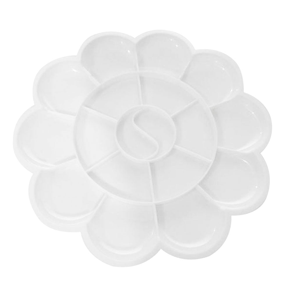 Paint Tray Children Adults Water Painting Drawing Brush Mixing Plastic Palettes Art Students